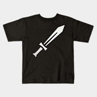 sword silver Kids T-Shirt